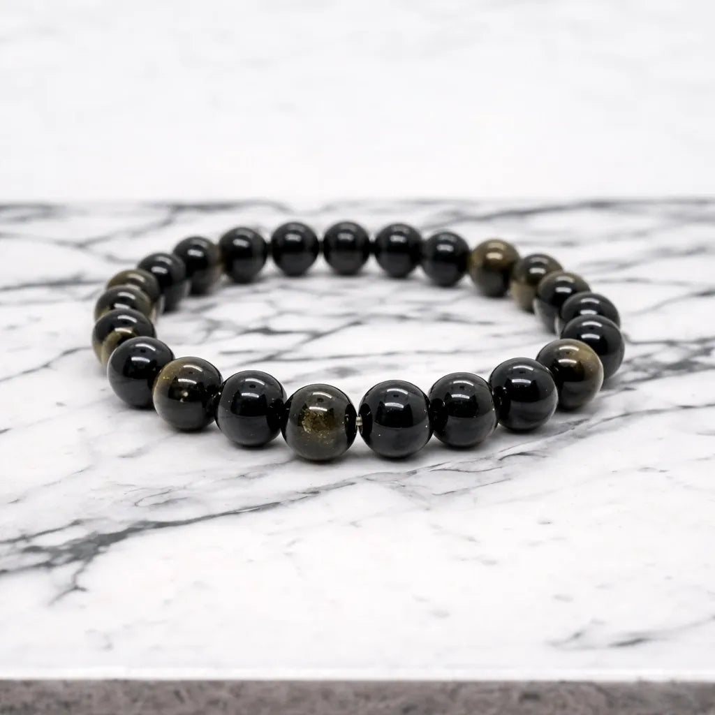 Black Obsidian Bracelet