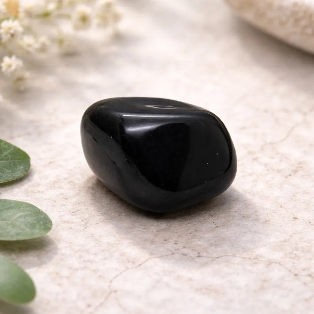 Black Obsidian Tumbled Stone