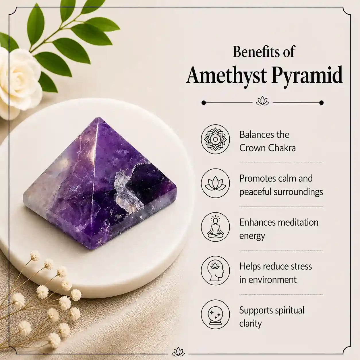 Amethyst Pyramid