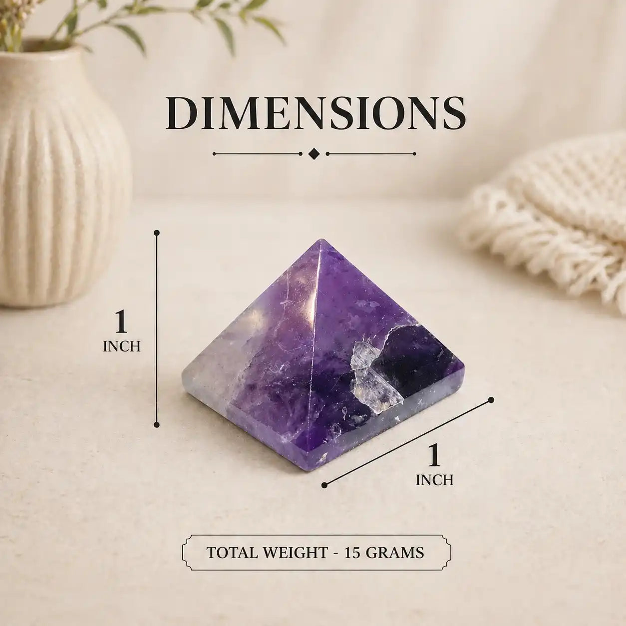 Amethyst Pyramid