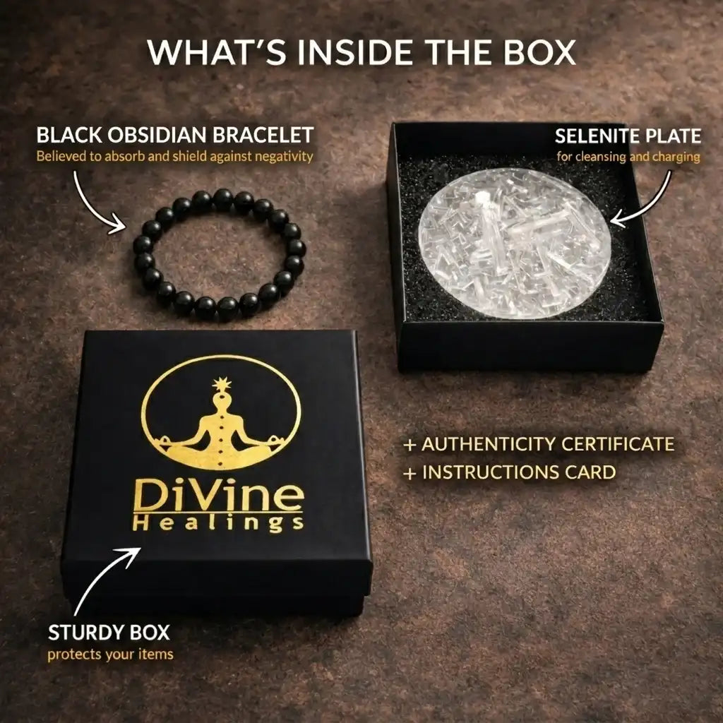 Black Obsidian Bracelet