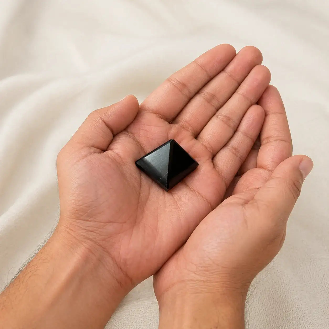 Black Obsidian Pyramid
