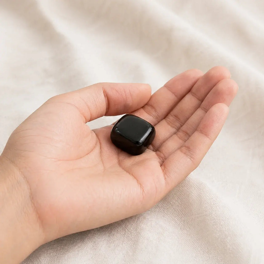 Black Obsidian Tumbled Stone
