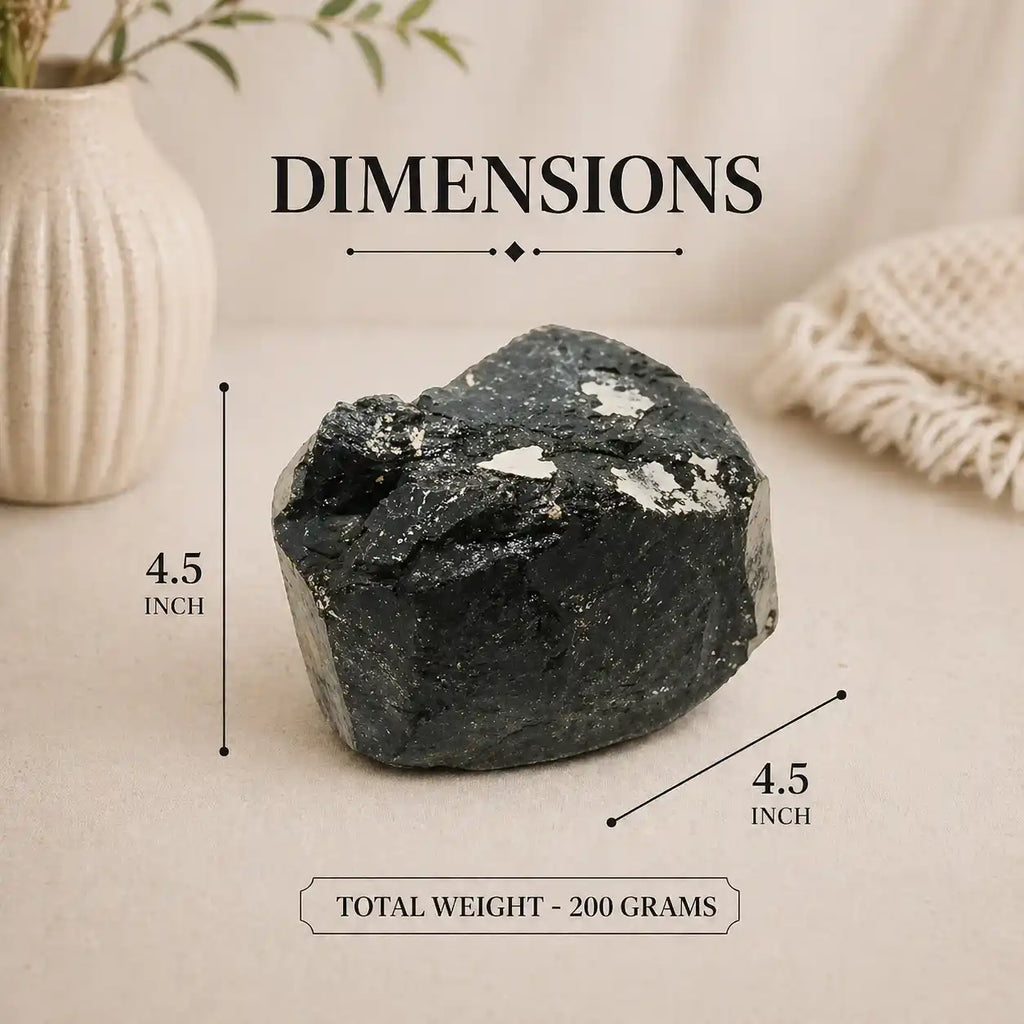 Black Tourmaline Raw Stone