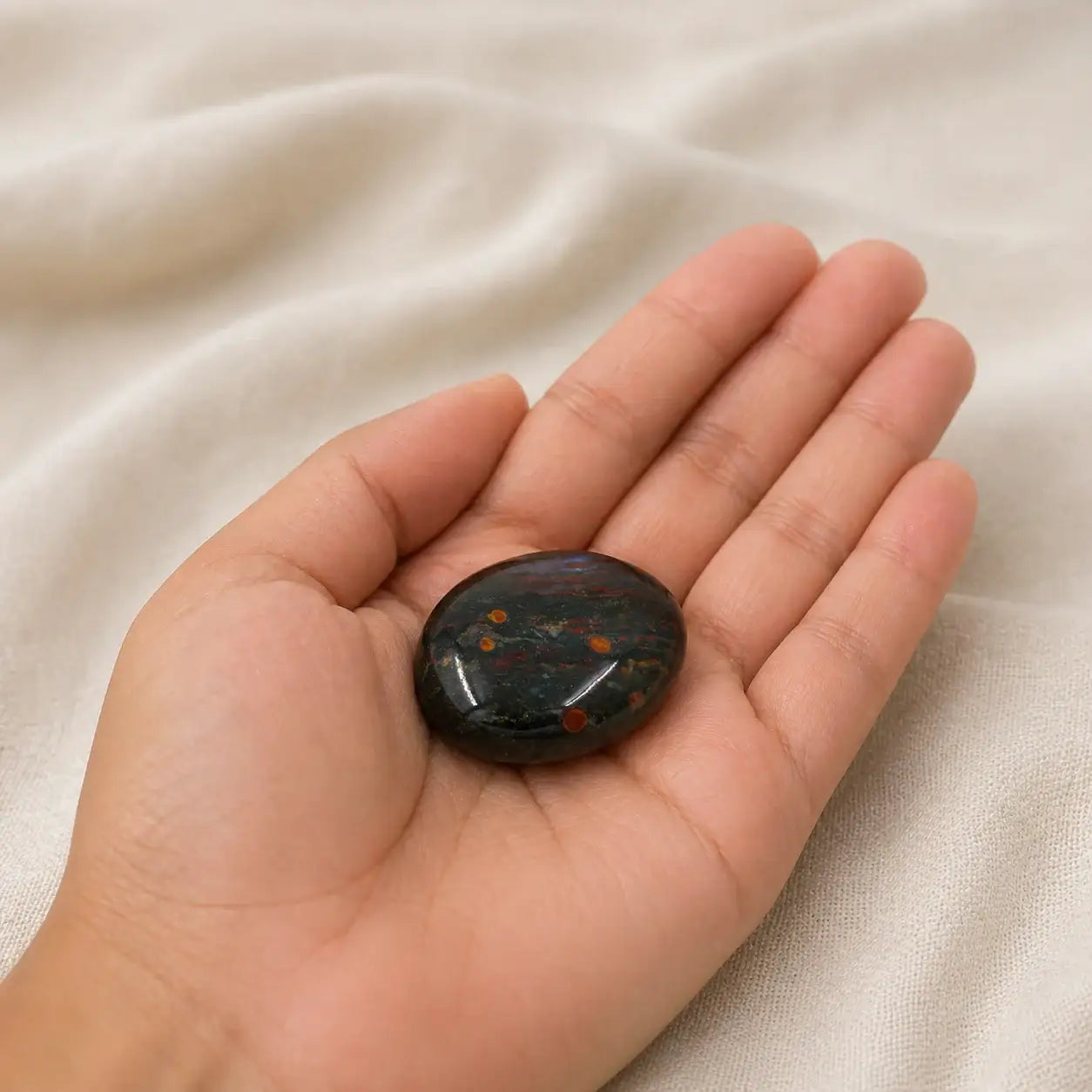 Bloodstone Tumbled Stone