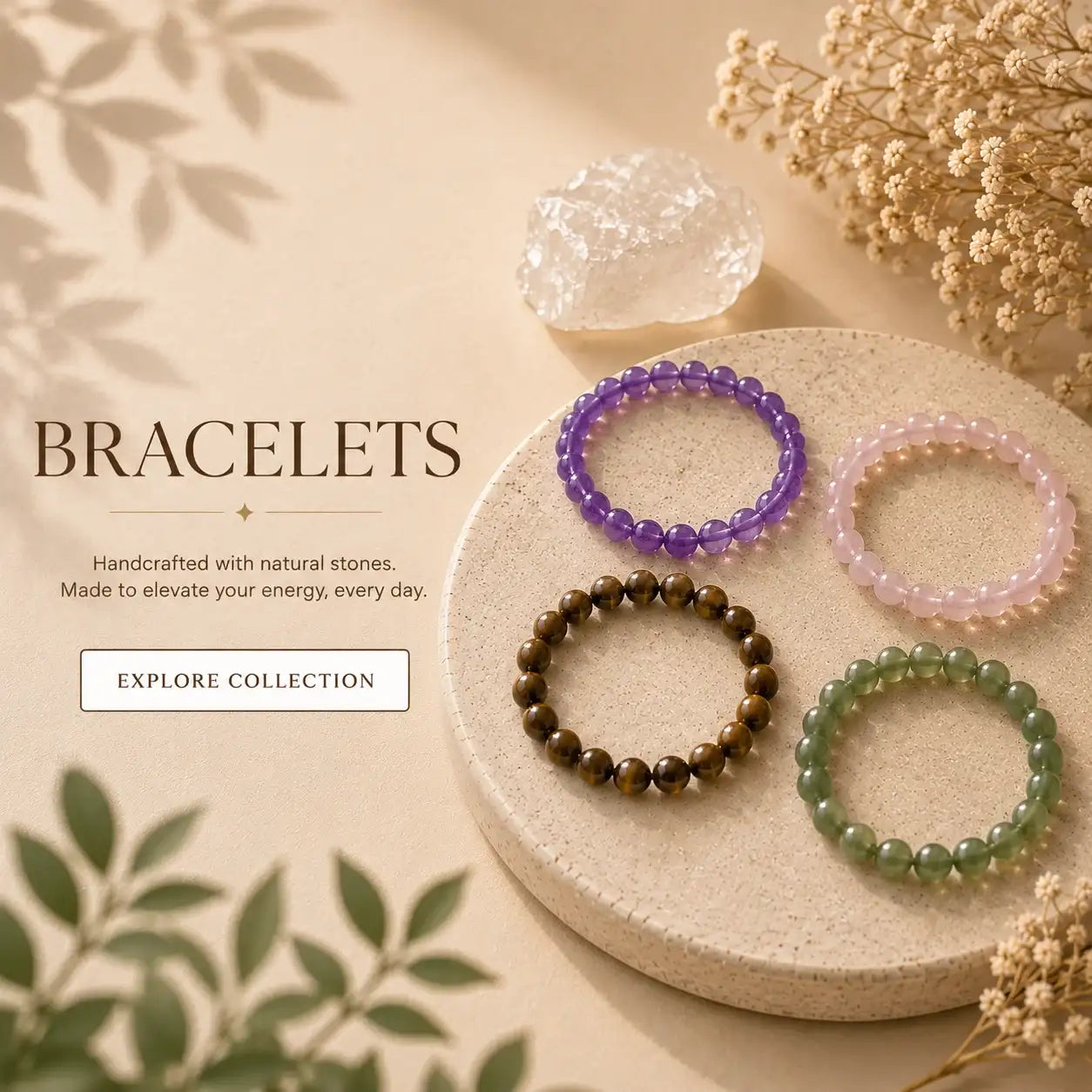 Crystal Bracelets Collection