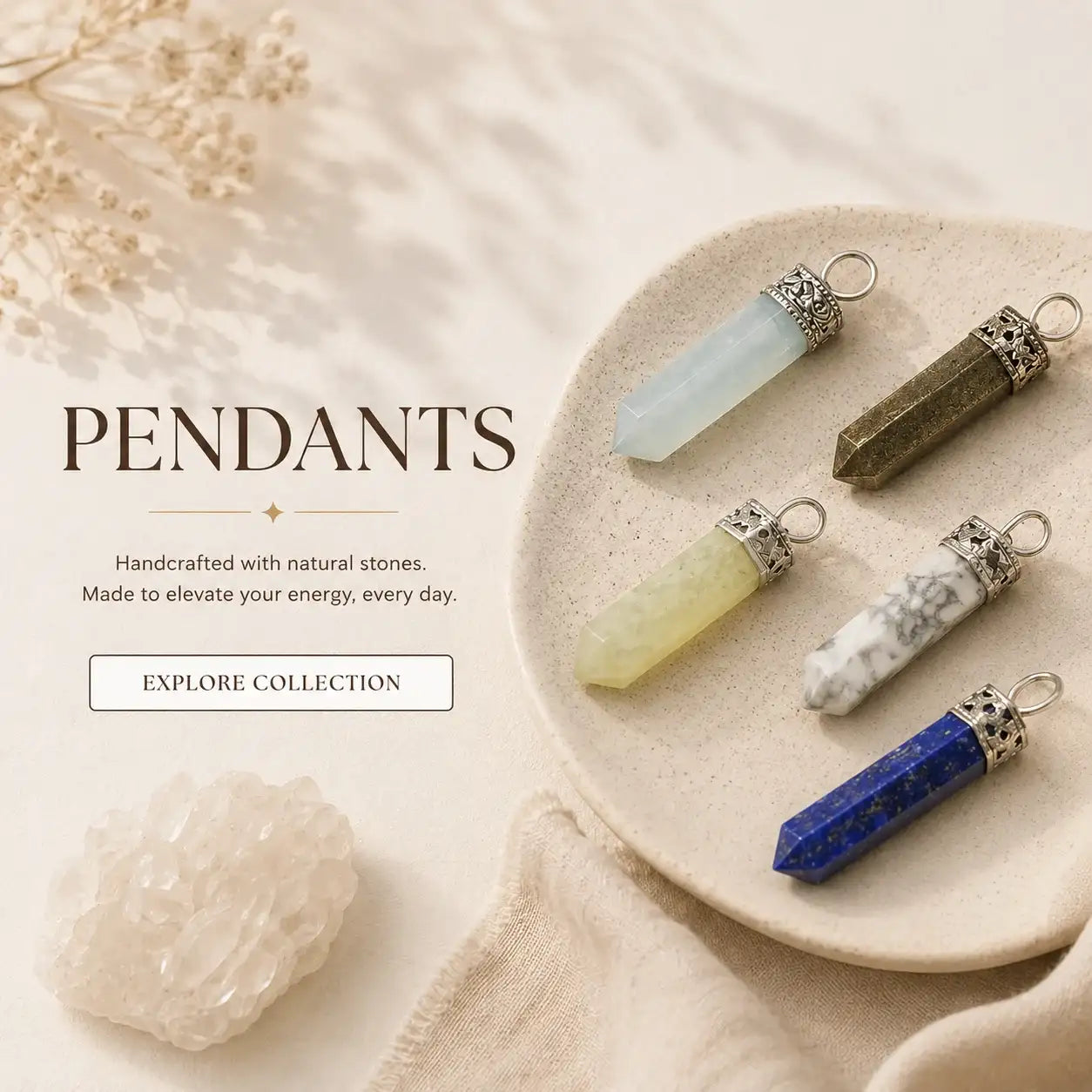 Crystal Pendants Collection
