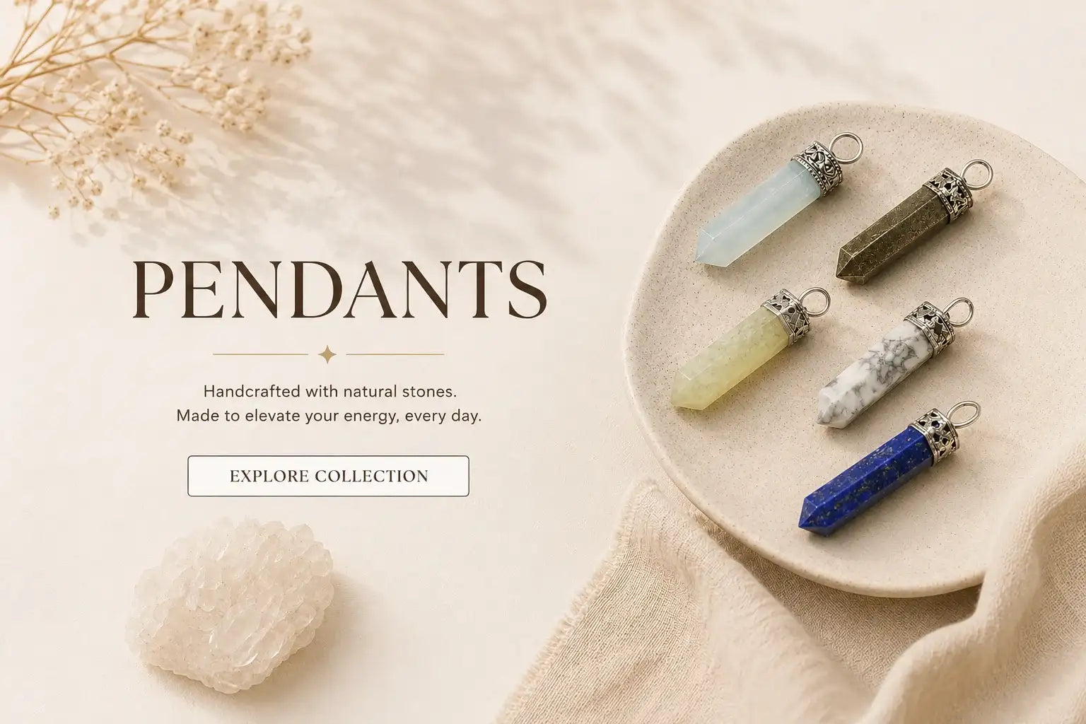 Crystal Pendants Collection