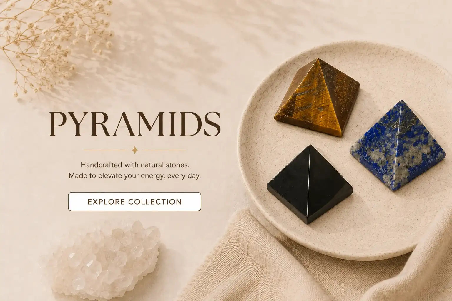 Crystal Pyramids Collection