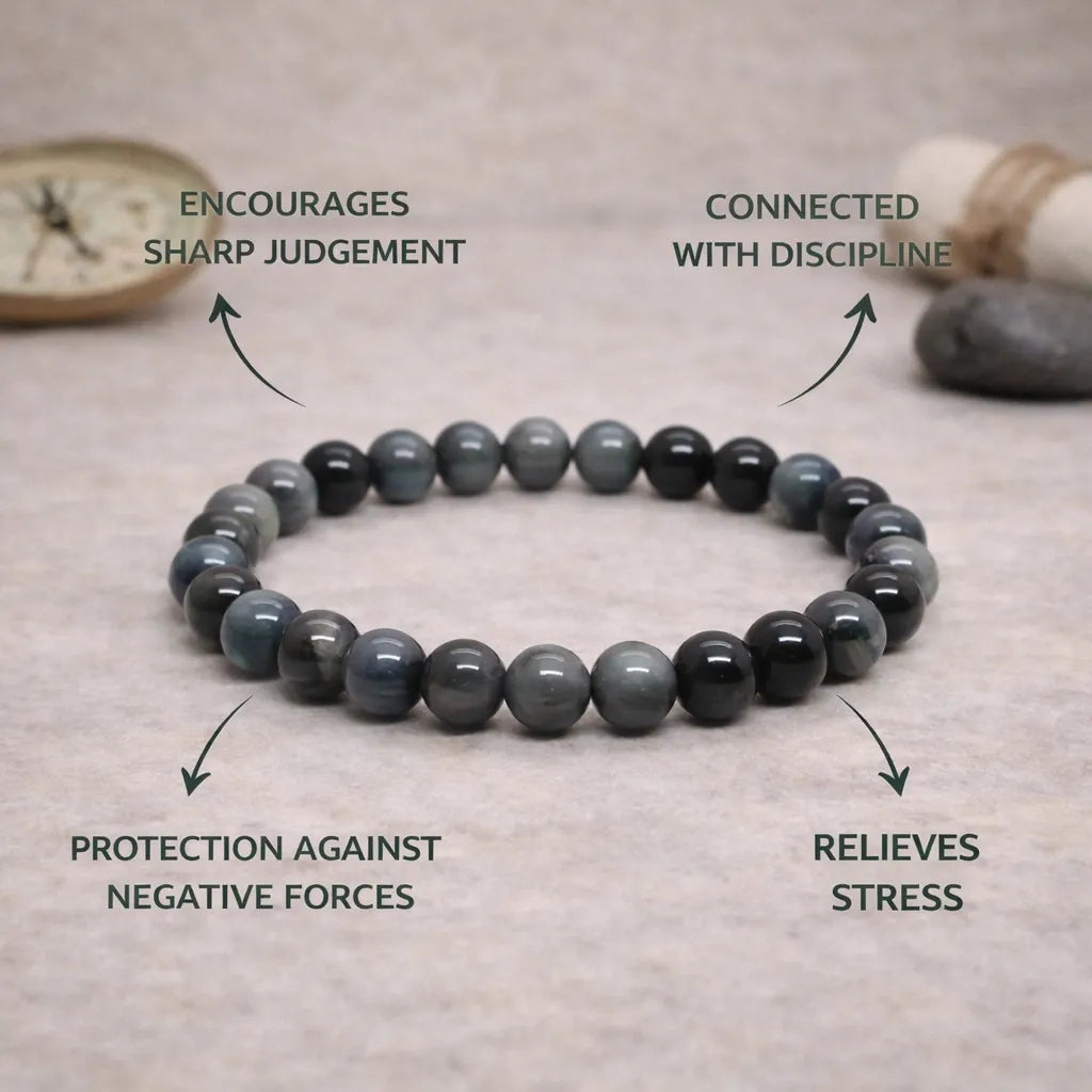 Benefits of Gray Cat's Eye Bracelet