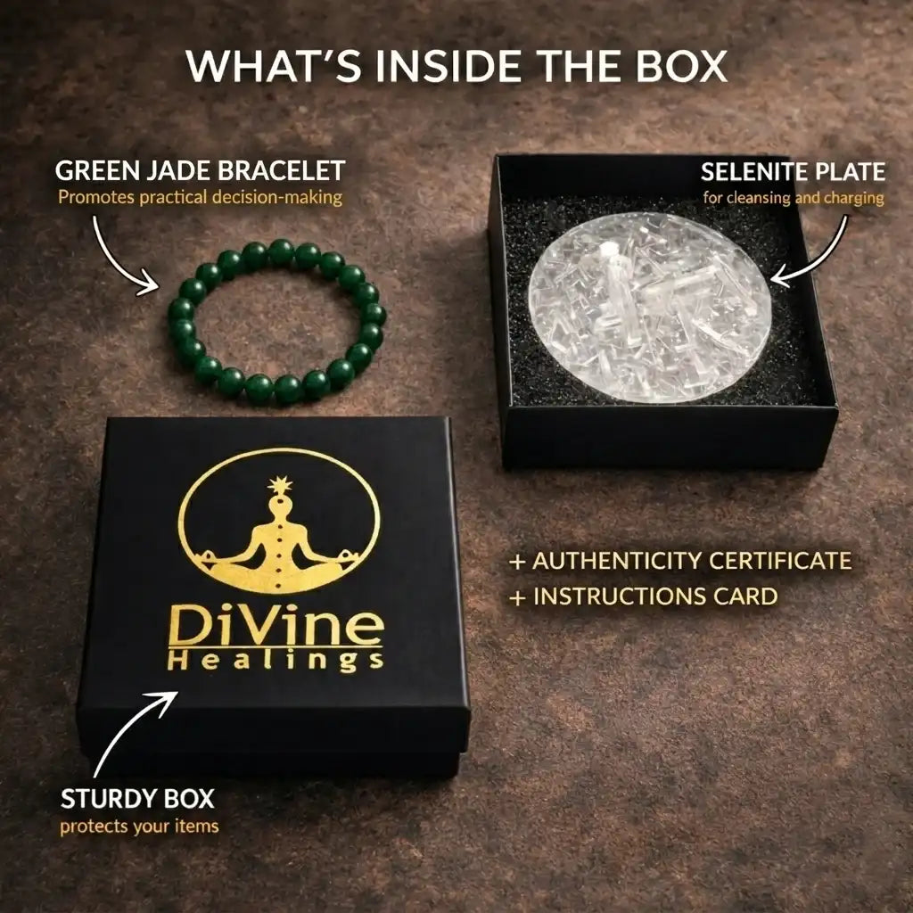 Green Jade Bracelet Packaging