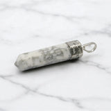 Howlite Pencil Pendant by DiVine Healings