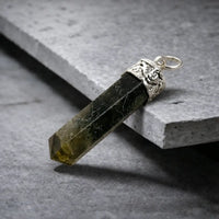 Labradorite Pencil Pendant