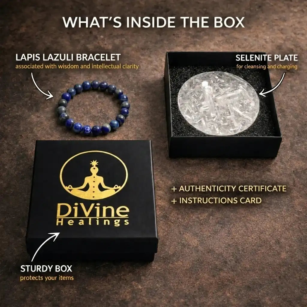 Lapis Lazauli Bracelet Packaging