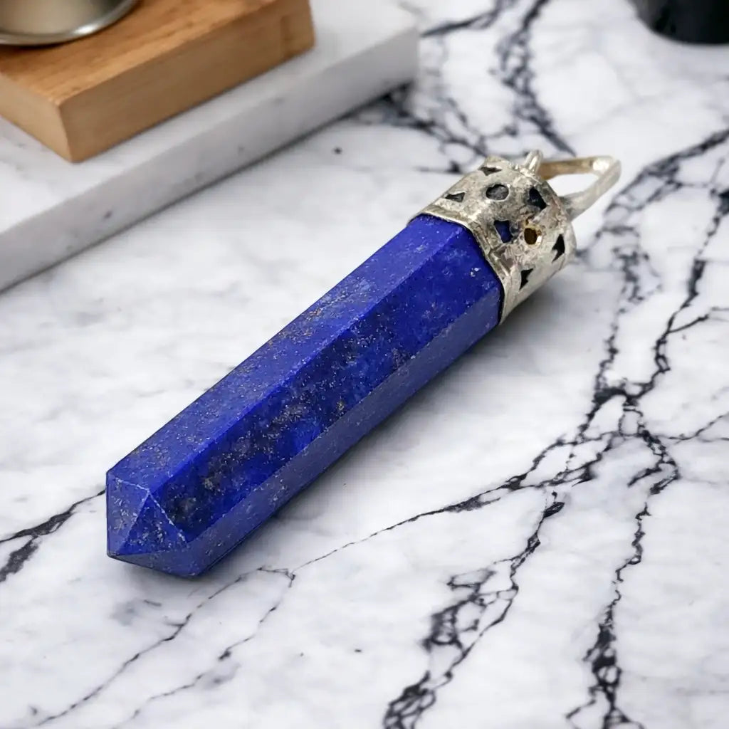 Lapis Lazauli Pencil Pendant by DiVine Healings