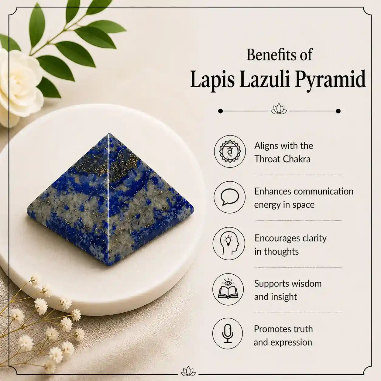 Lapis Lazuli Pyramid