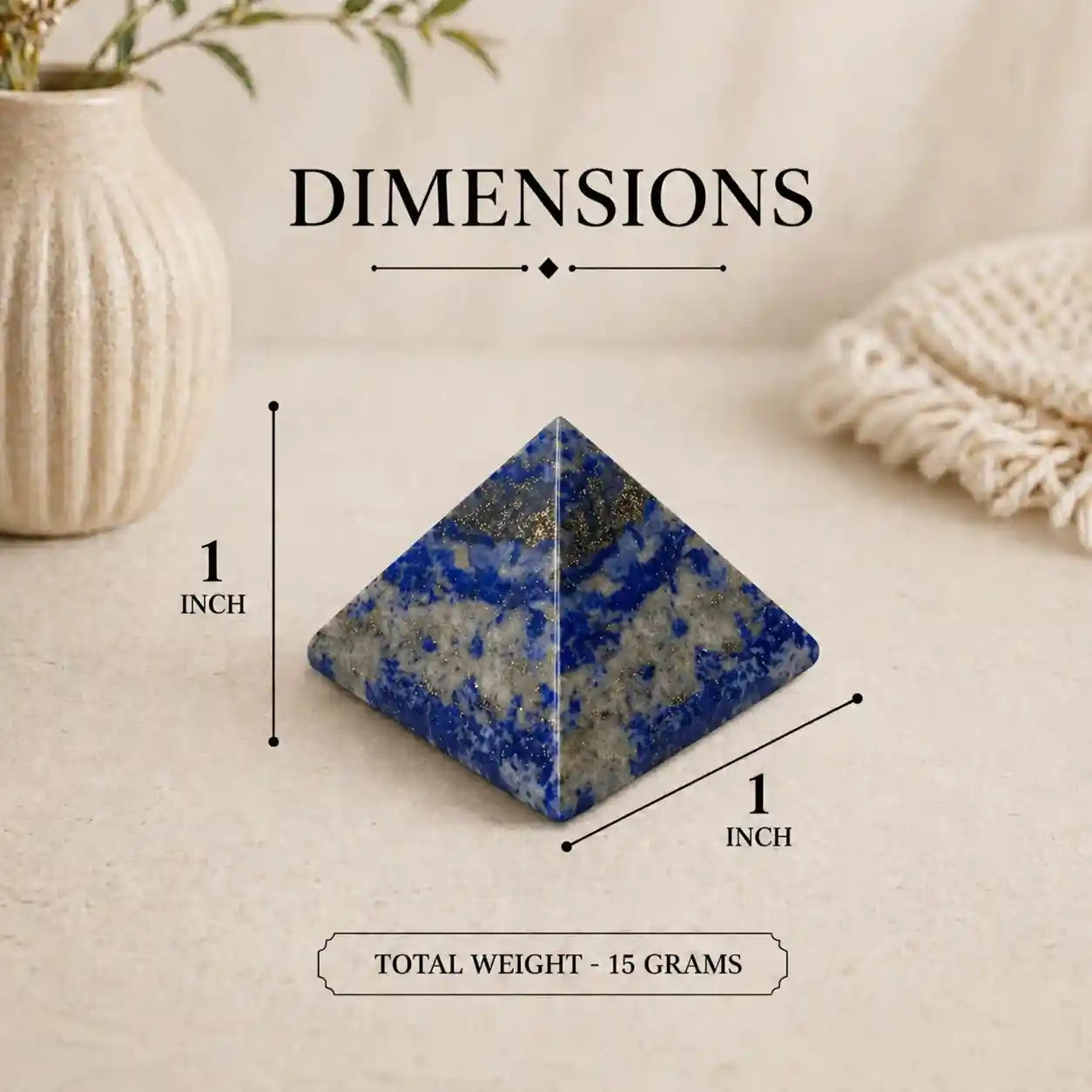 Lapis Lazuli Pyramid
