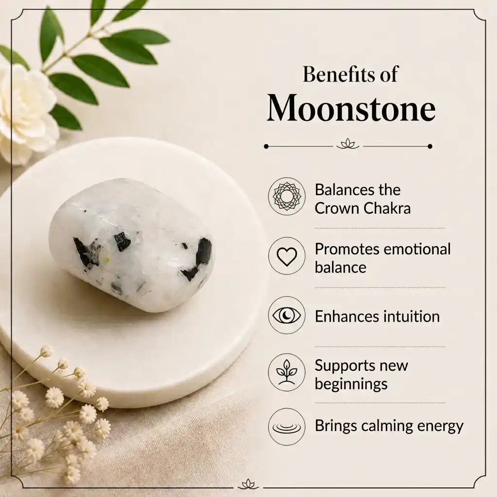 Moonstone Tumbled Stone