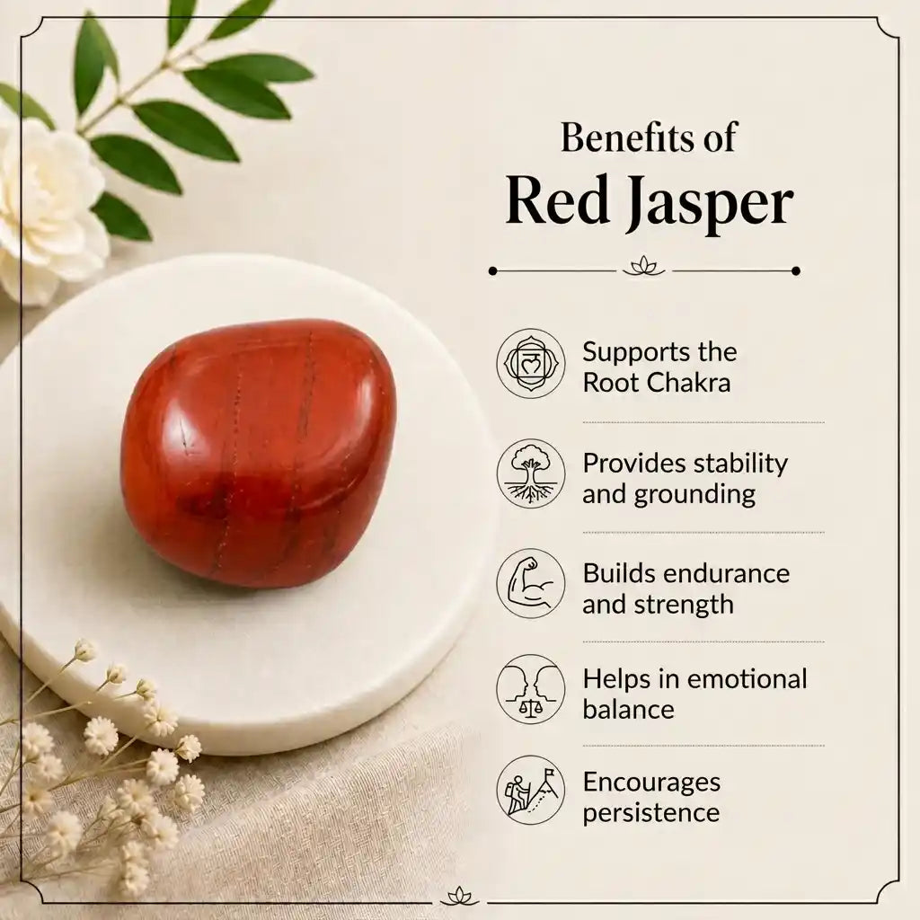 Benefits of Red Jasper Stone