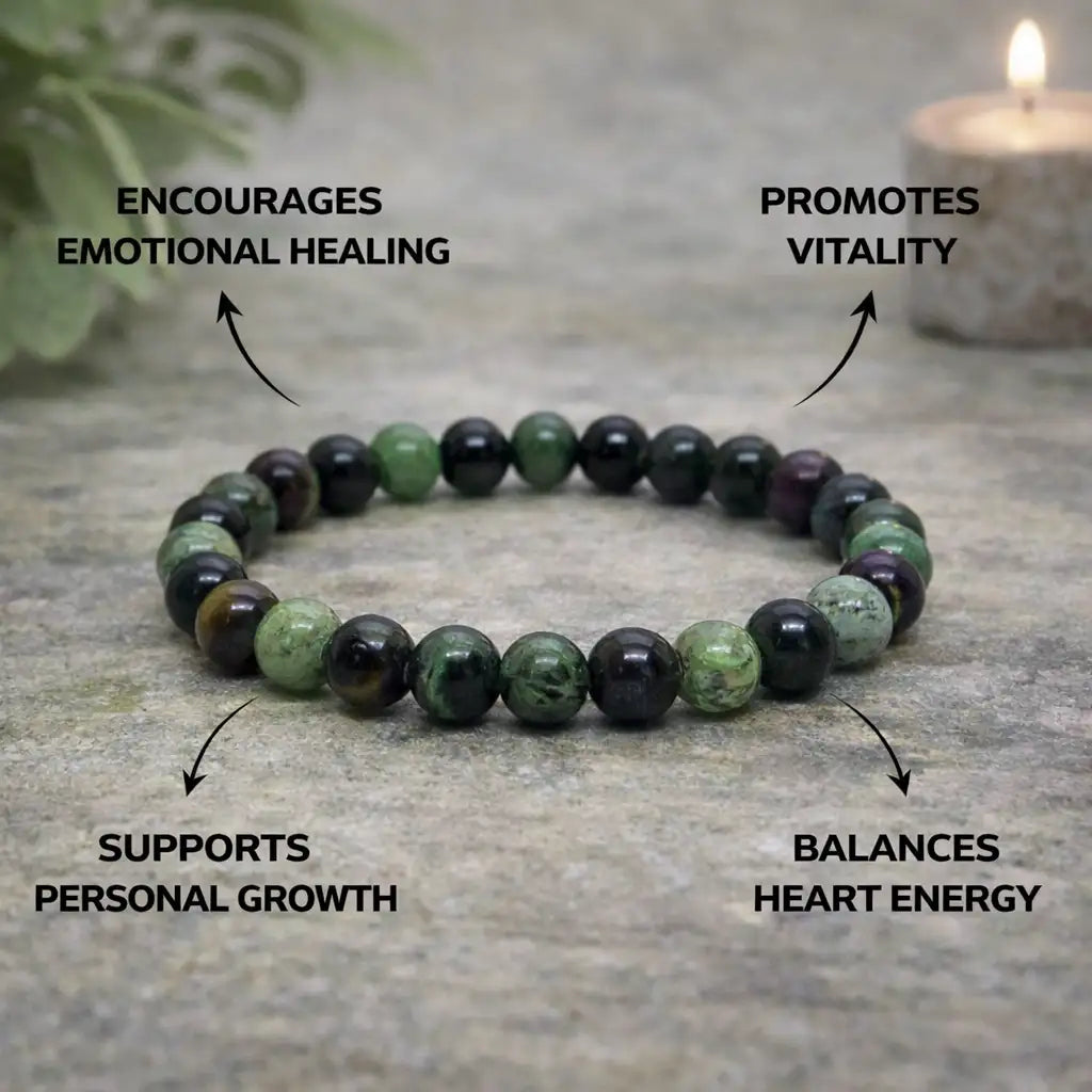 Benefits of Ruby Zoisite Bracelet
