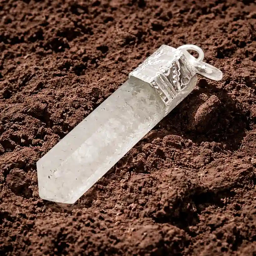 Smoky Quartz Pencil Pendant by DiVine Healings