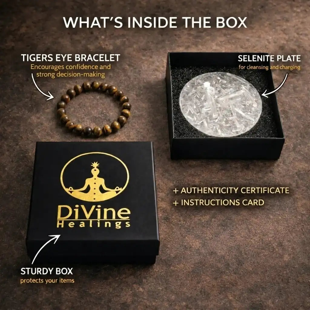 Tiger's Eye Bracelet Packaging