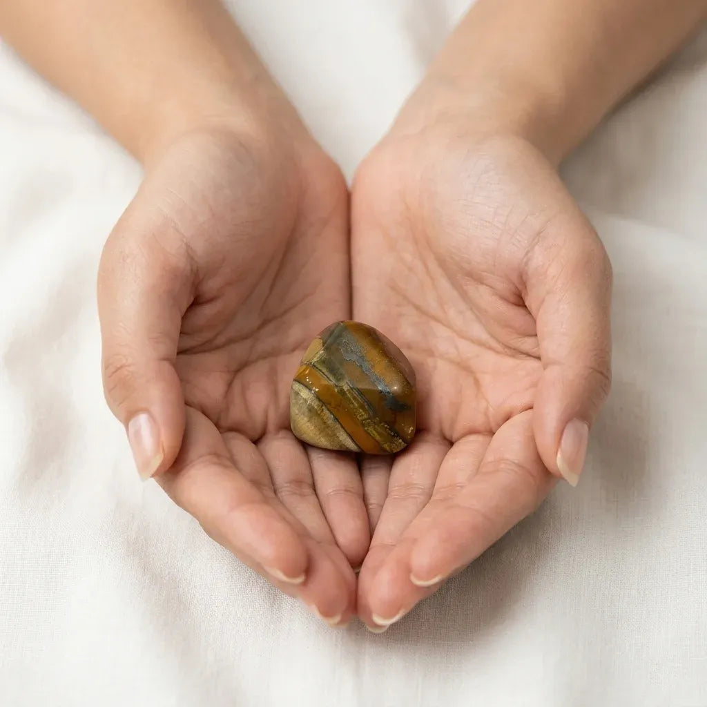 Tiger's Eye Tumbled Stone
