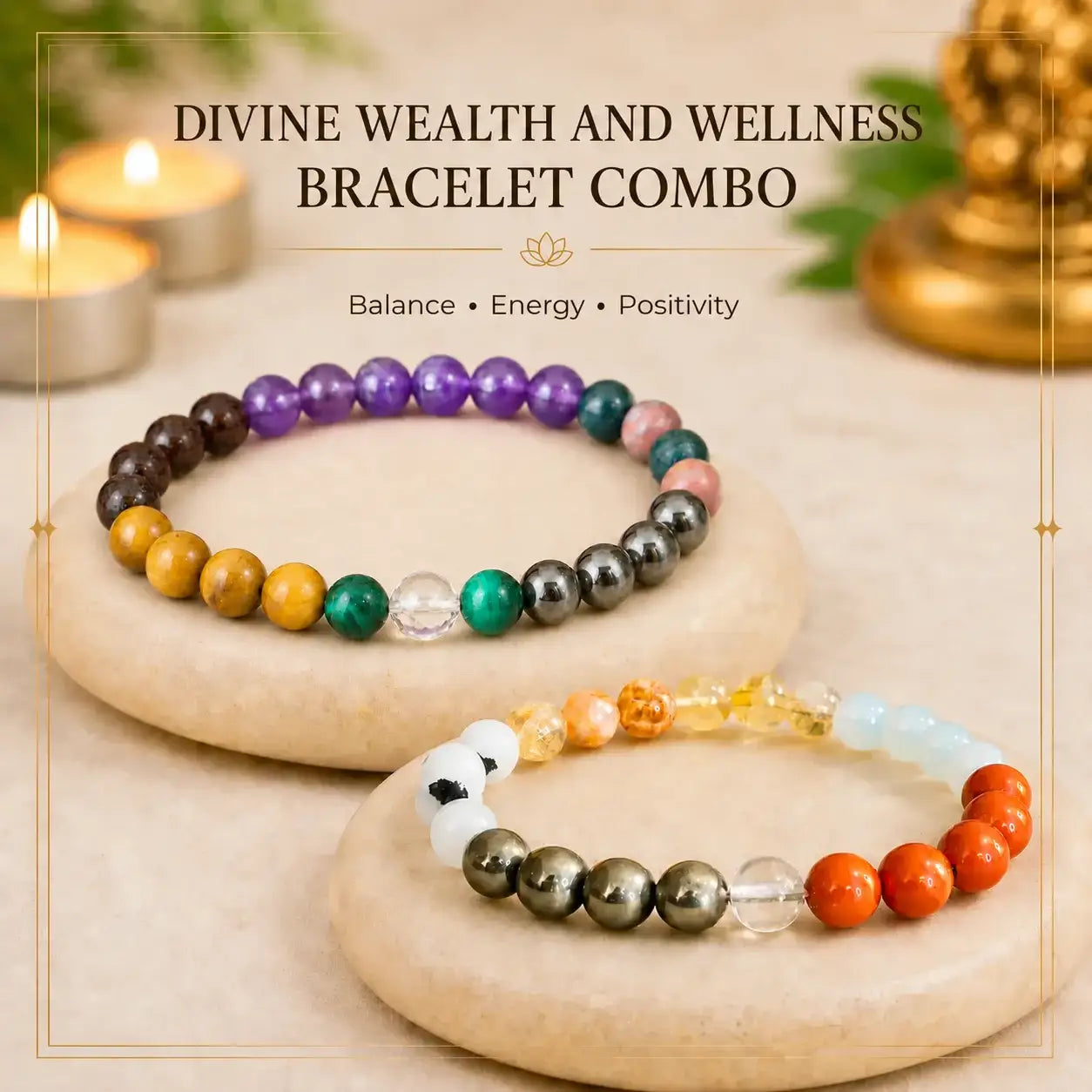 DiVine Wealth and Wellness Bracelet Combo