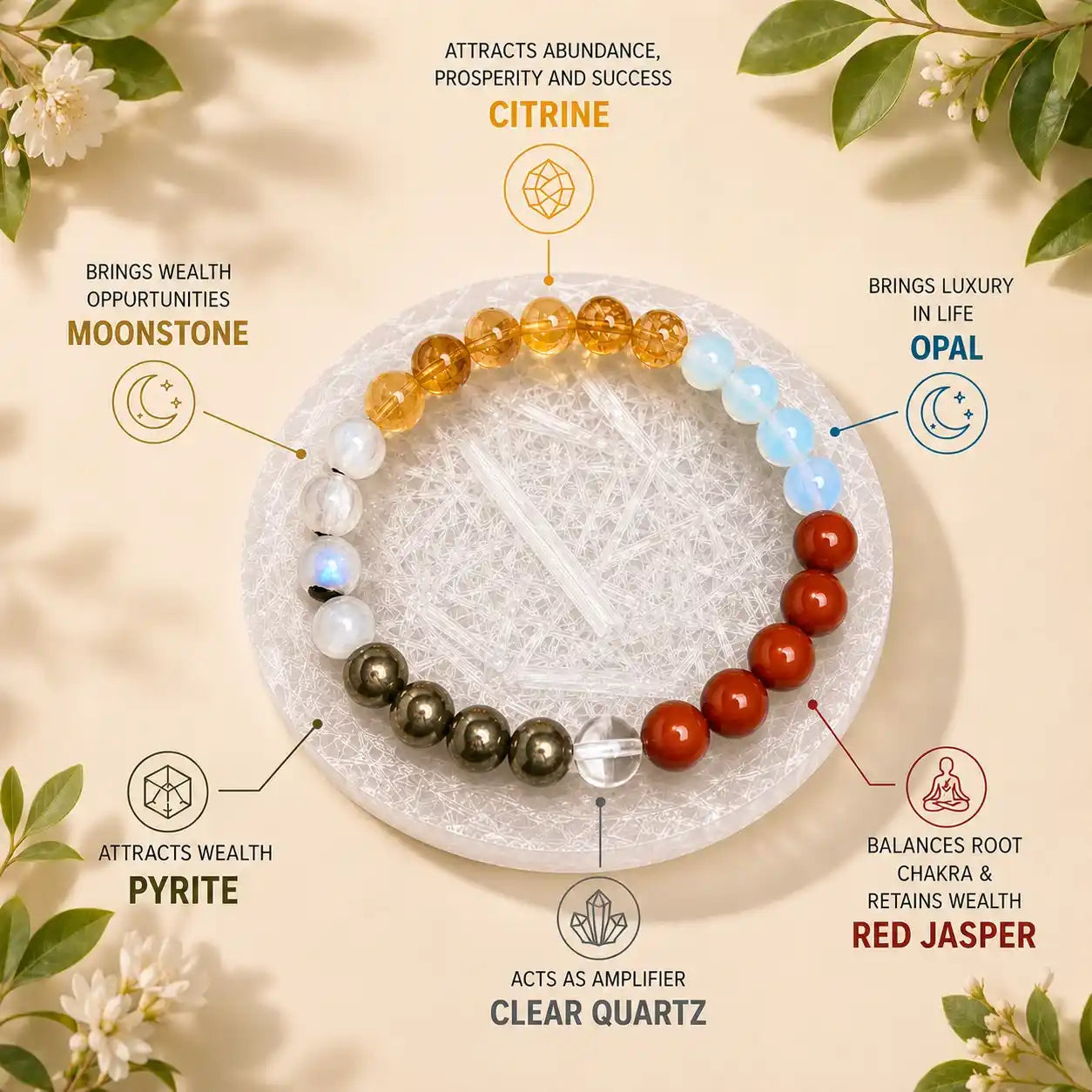 DiVine Wealth and Wellness Bracelet Combo