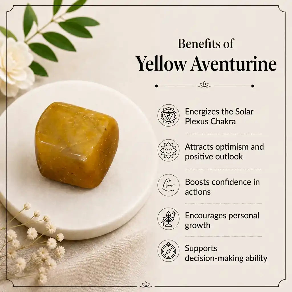 Yellow Aventurine Tumbled Stone