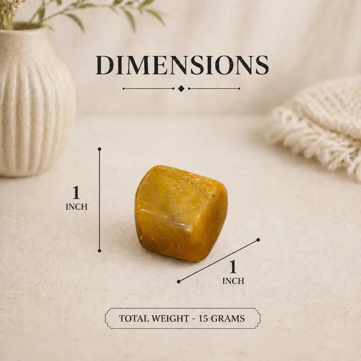 Yellow Aventurine Tumbled Stone