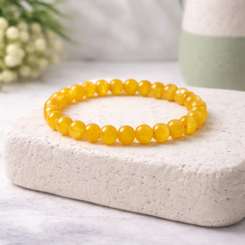Yellow Jade Bracelet by DiVine Healings